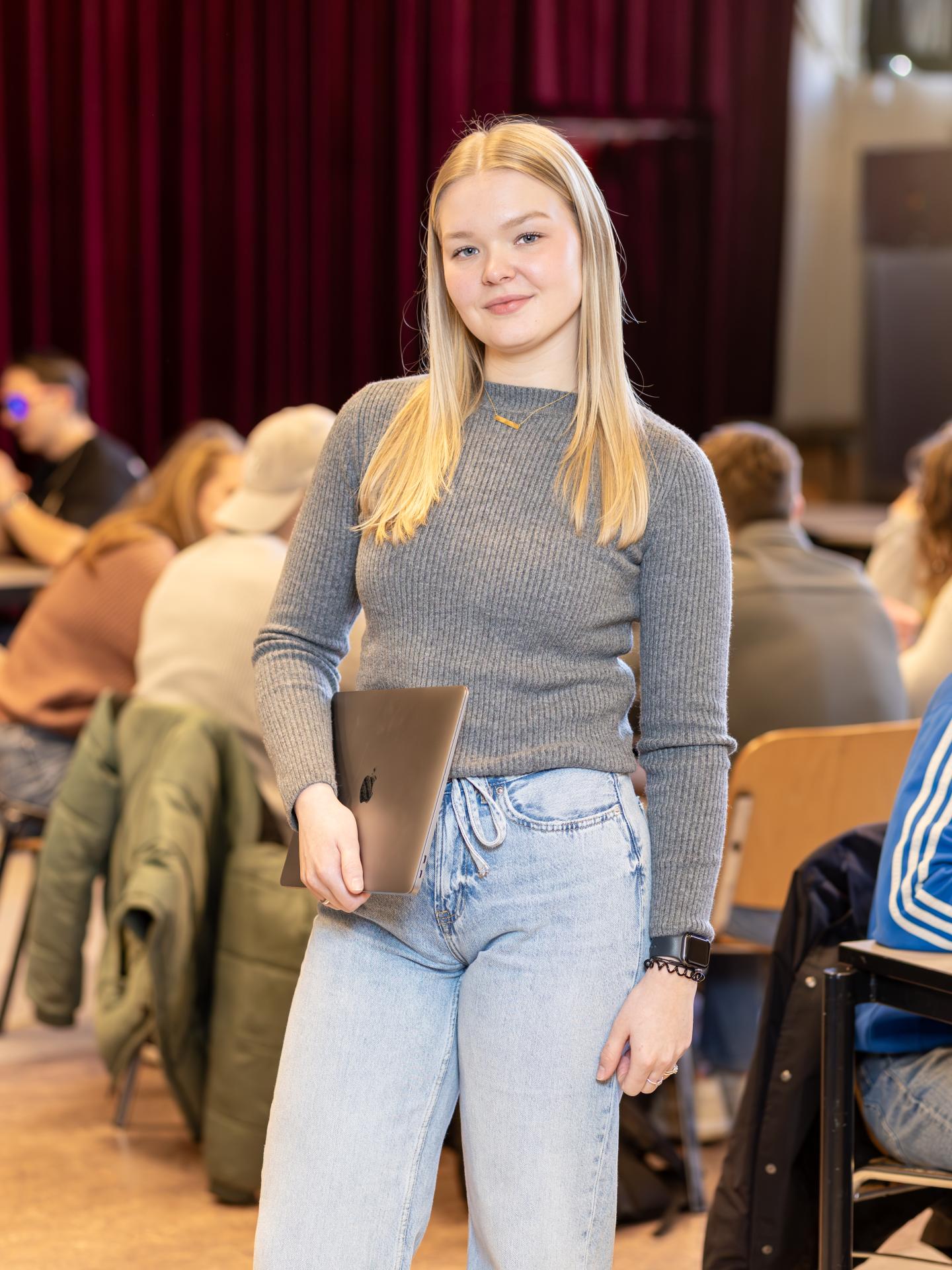 Fenna Oosterling, student Sportkunde bij Hogeschool Inholland 