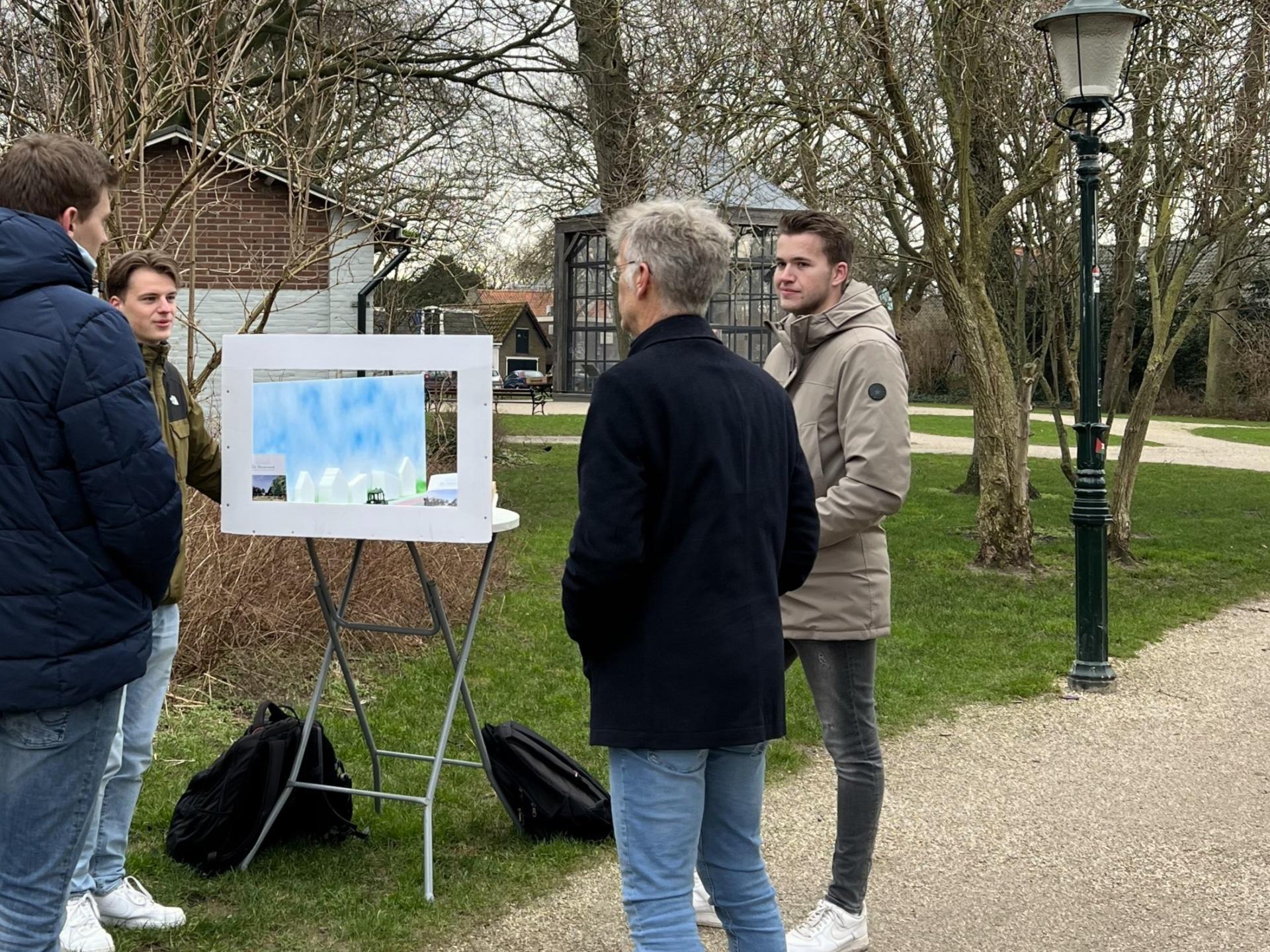 Studenten op Texel