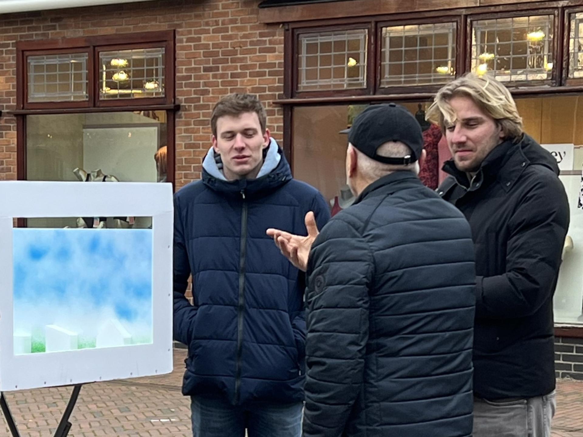Studenten op Texel
