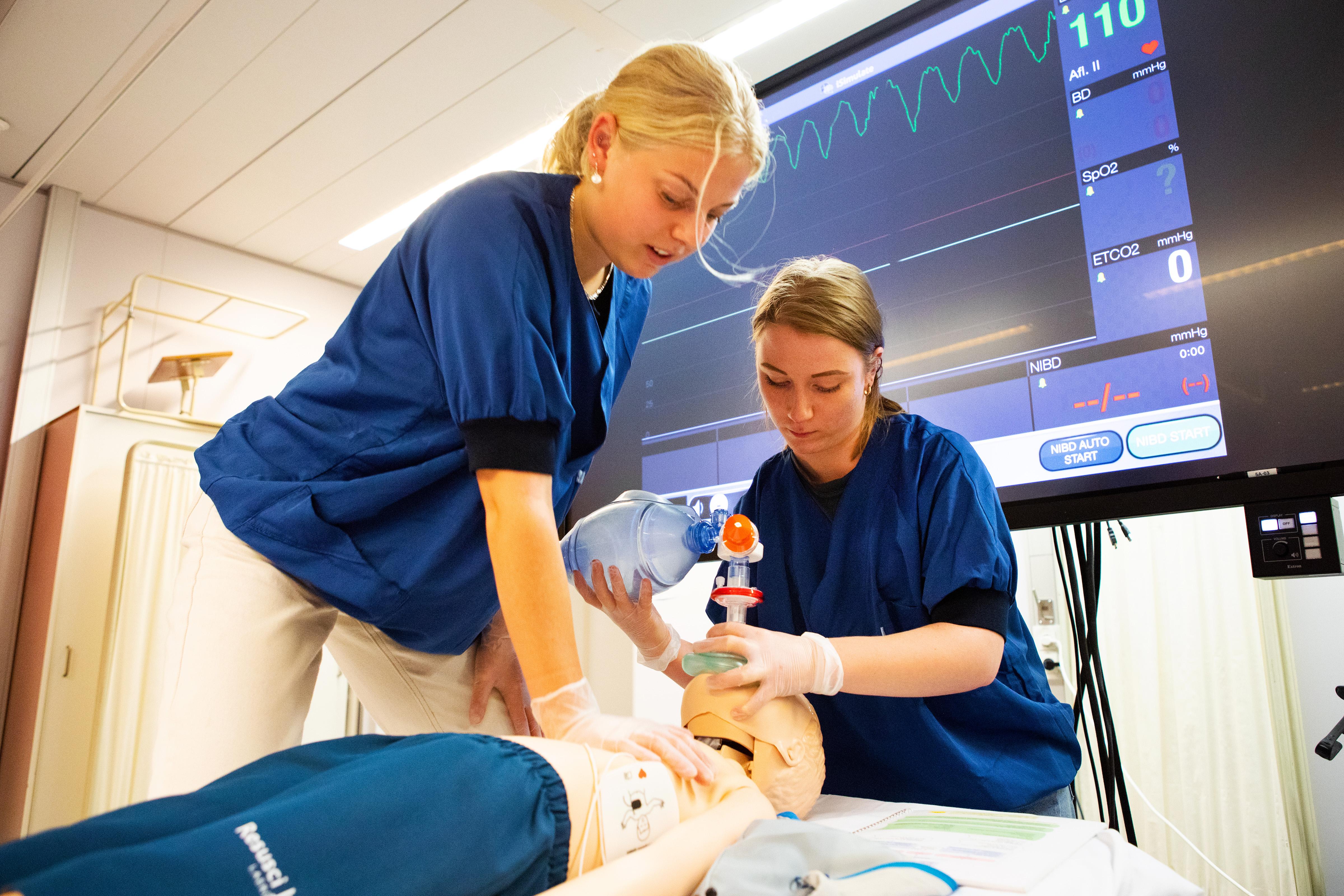 Verpleegkunde studenten